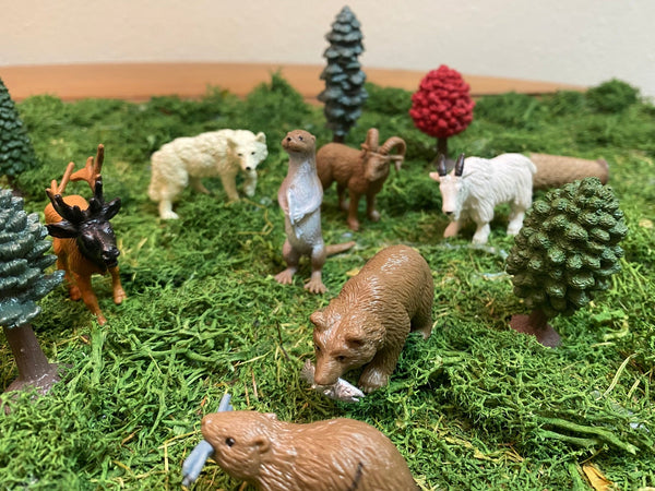 smaller  figures about 2-3" tall