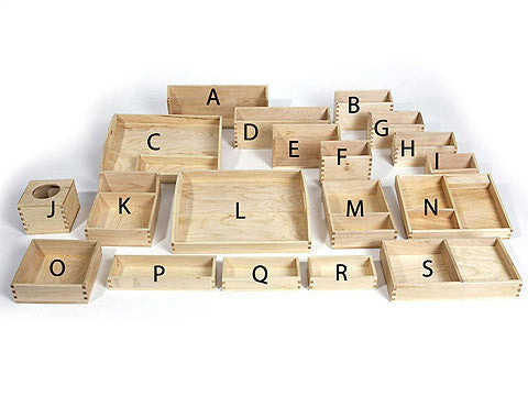 Our collection of containers