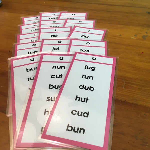 DIGITAL Pink Word List