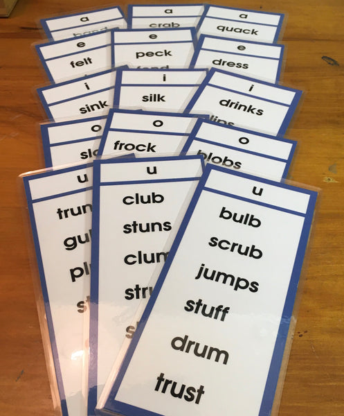 Digital Blue Word Lists