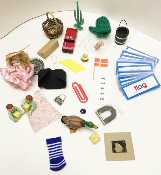 Long Phonetic Objects with Labels (blue)